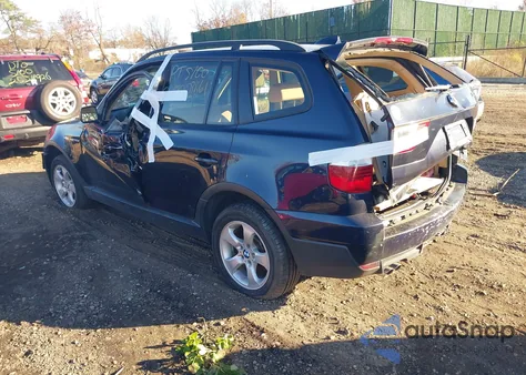 2008 BMW X3 3.0Si из США, поврежденный, VIN WBXPC93438WJ24221
